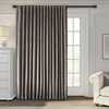 Ricardo Ricardo Premium Velvet Rod Pocket/Back Tab Patio Curtain Panel 02585-70-484-33